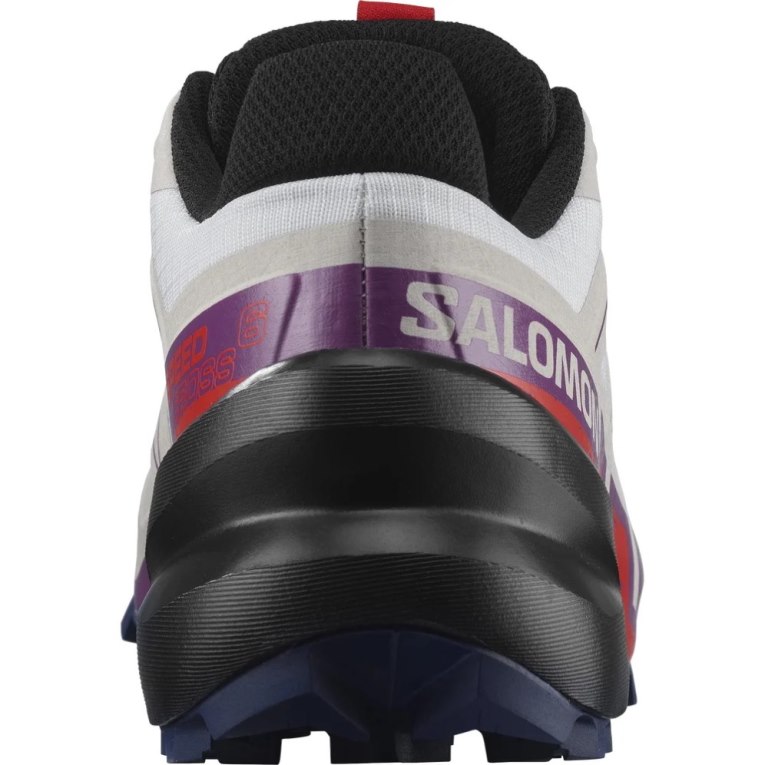 Salomon Speedcross 6 Women's Trail Running Shoes White / Red | CA 31Z65